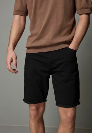SUMMER WEIGHT - Jeans Shorts - black