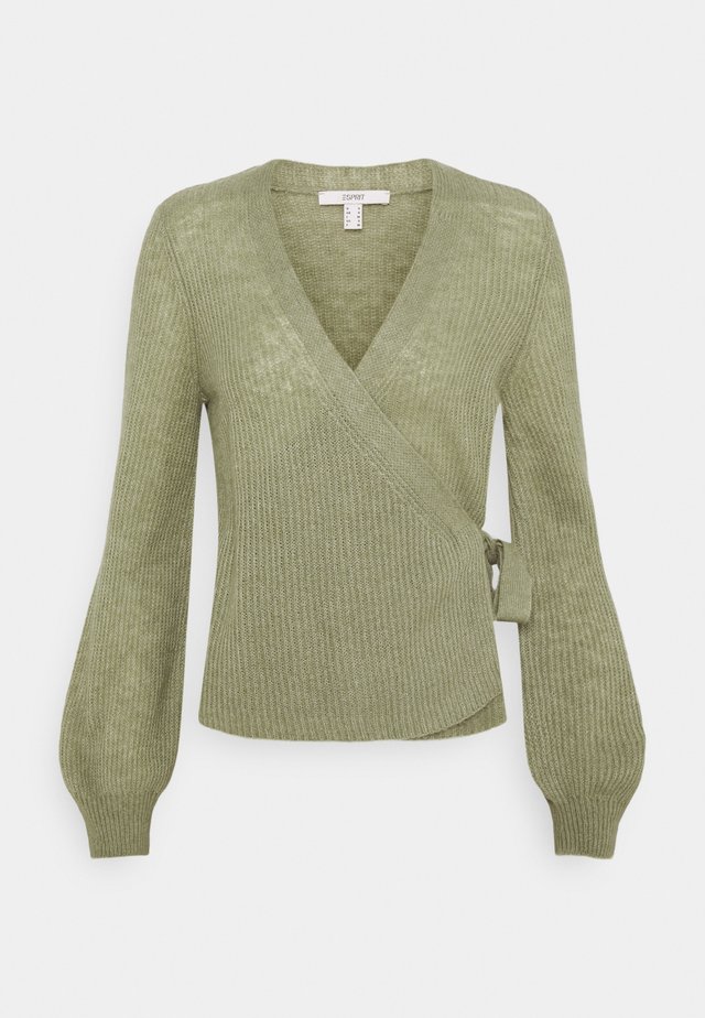 Strickjacke - light khaki