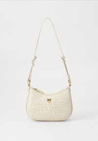 HALF MOON - Handbag - bianco/antique gold-coloured