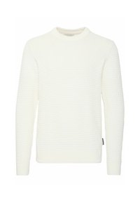 CFKARL STRUCTURED CREW NECK KNIT - Pulóver - cloud dancer