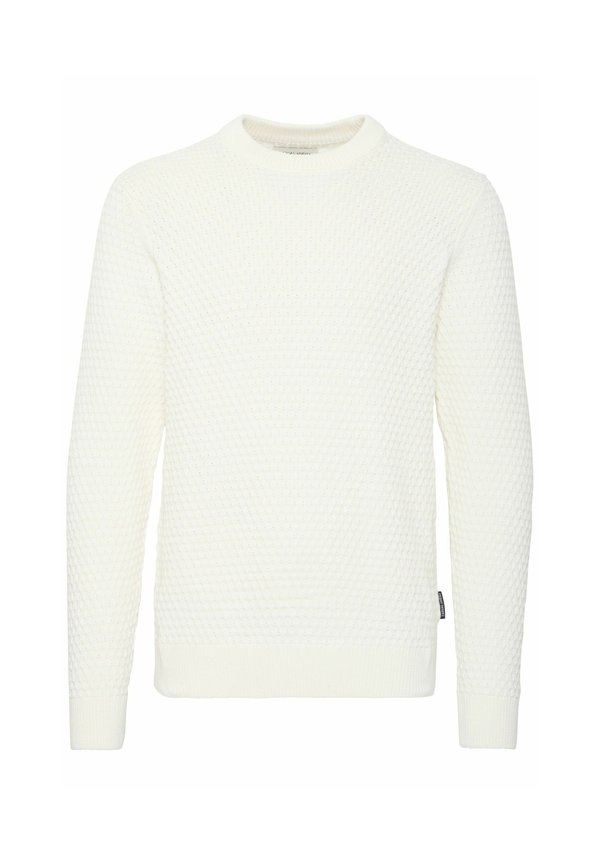 CFKARL STRUCTURED CREW NECK KNIT - Jumper - cloud dancer3