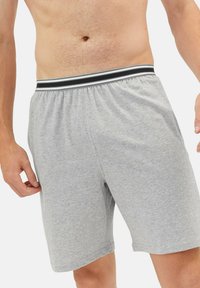 Marks & Spencer - 2 PACK PURE COTTON PYJAMA SHORTS - Nattøj bukser - grey mix Miniaturebillede 1