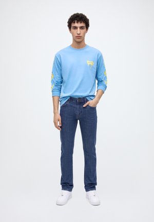 YOURTURN by Zalando, BOXY LONG SLEEVE UNISEX - Блуза с дълги ръкави - blue
