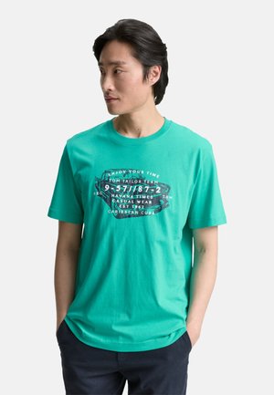MIT PRINT - T-shirt imprimé - grün