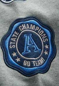 Next ALL-IN-ONE.  - REGULAR FIT - Pizsamák - navy blue varsity badges