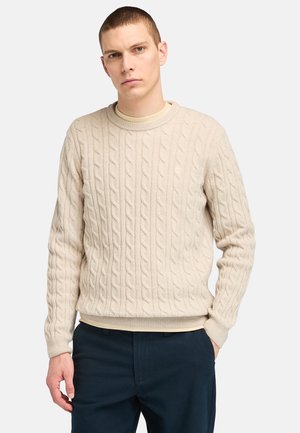 Timberland CABLE - Jumper - angora heather