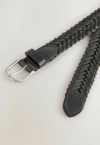 PLAITED - Pletený opasok - black