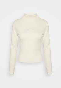 Karl Kani SMALL SIGNATURE - Topper langermet - cream