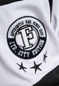 FUBU T-shirt à manches longues - black white