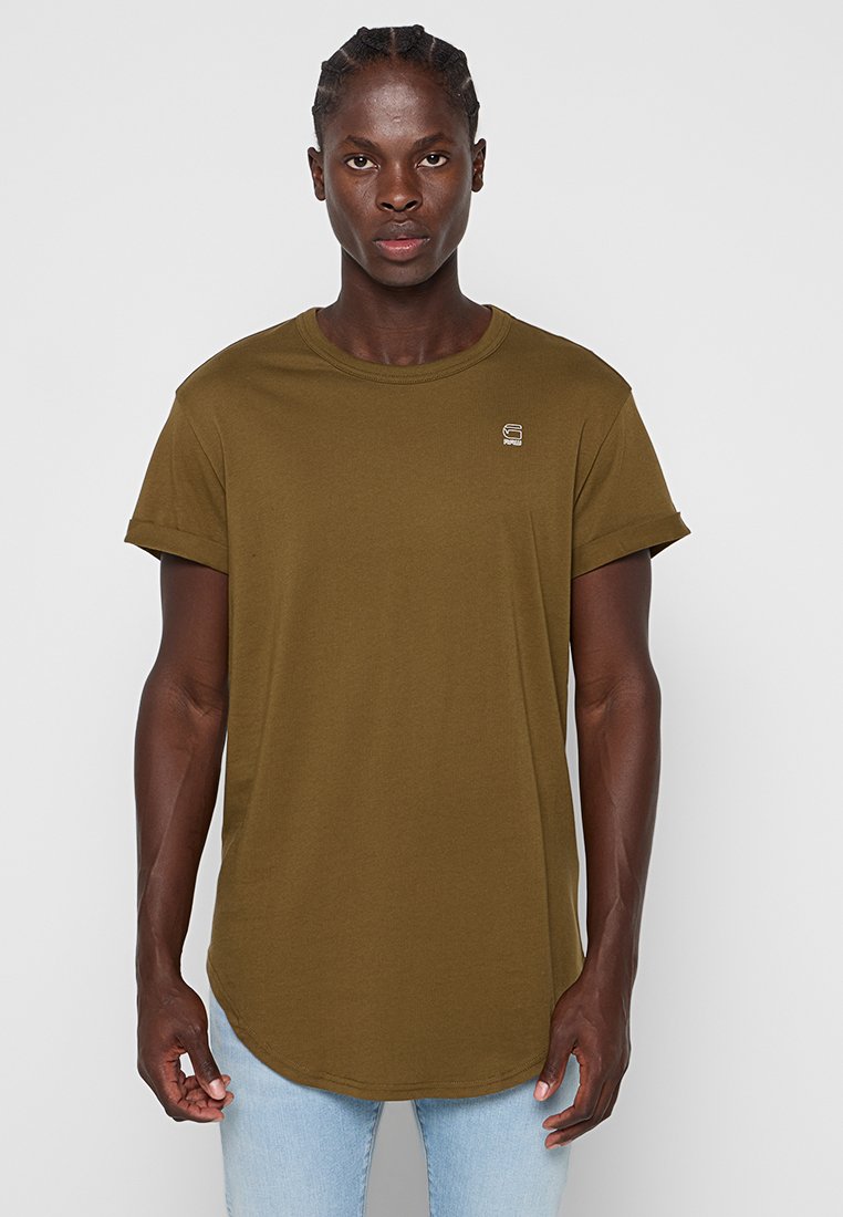 G-Star T-shirt basic olijfgroen