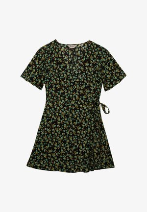 Superdry & Co, SUPERDRY MINI SWING WRAP DRESS.. - Freizeitkleid - ellys floral black print