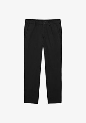 Massimo Dutti SLIM FIT - Chinos - black