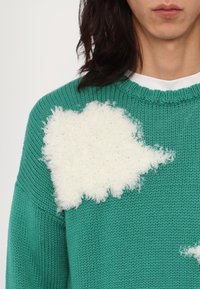 Fiorucci CLOUD SWEATER UNISEX - Πουλόβερ - dark green