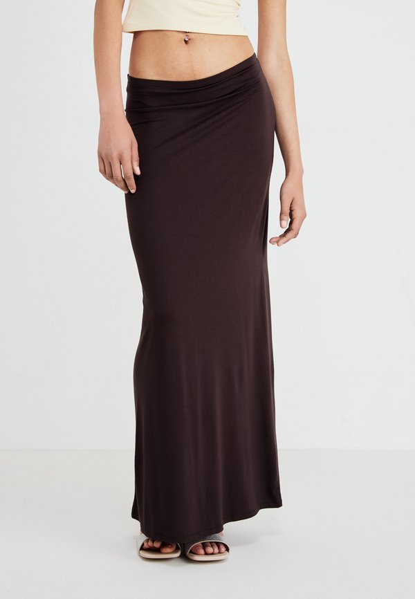 SOFT TOUCH MAXI SKIRT - Maxi skirt - java