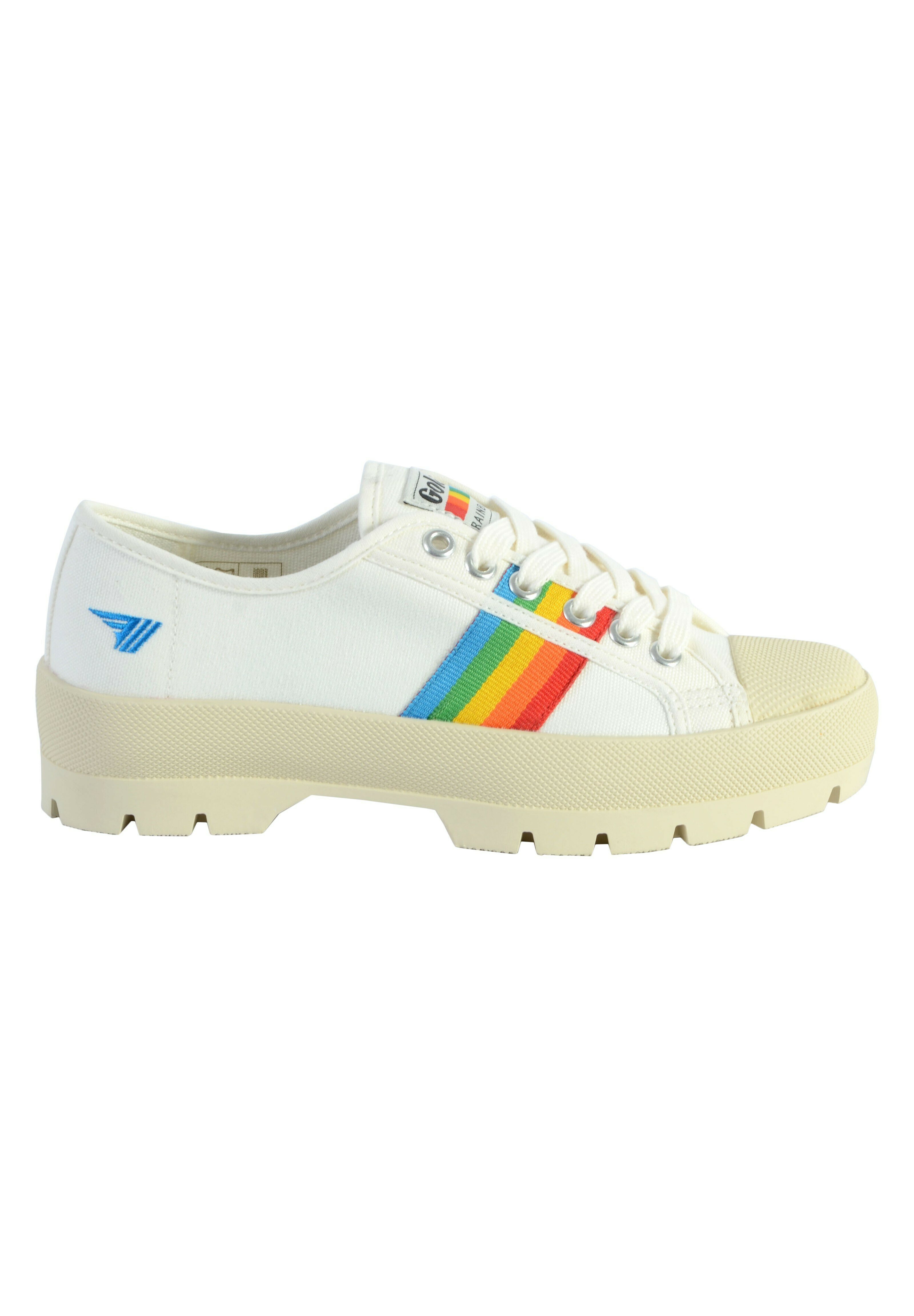 Gola BASKET GOLA COASTER PEAK RAINBOW - Baskets basses - white/blanc -  ZALANDO.FR