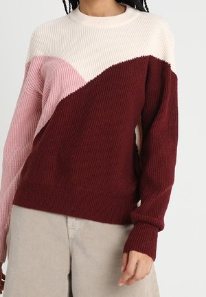 Neule - dark red