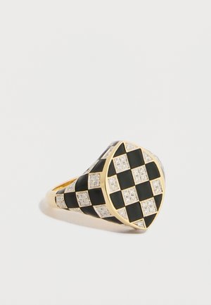 CHEVALIERE MARQUISE DAMIER UNISEX - Bague - yellow gold-coloured