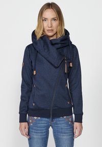 Koroshi Mikina so zipsom - navy