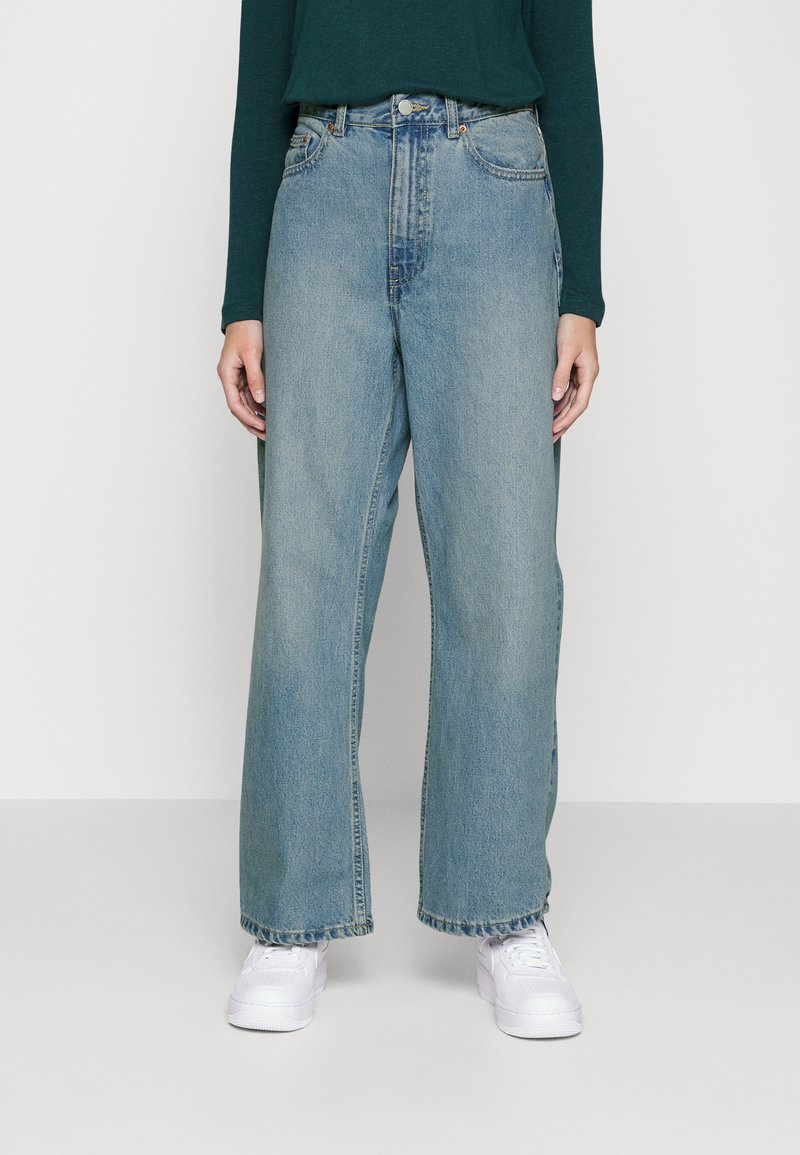 Dr.Denim Petite ECHO - Calças de ganga de corte relaxado - mid blue
