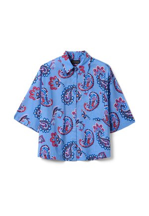 PIOMBO, Hemdbluse - sky blue red
