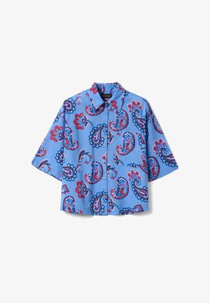 PIOMBO, Hemdbluse - sky blue red