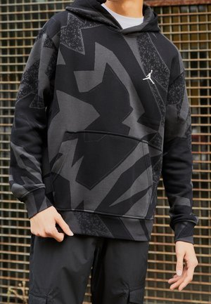 Kapuzenpullover - black