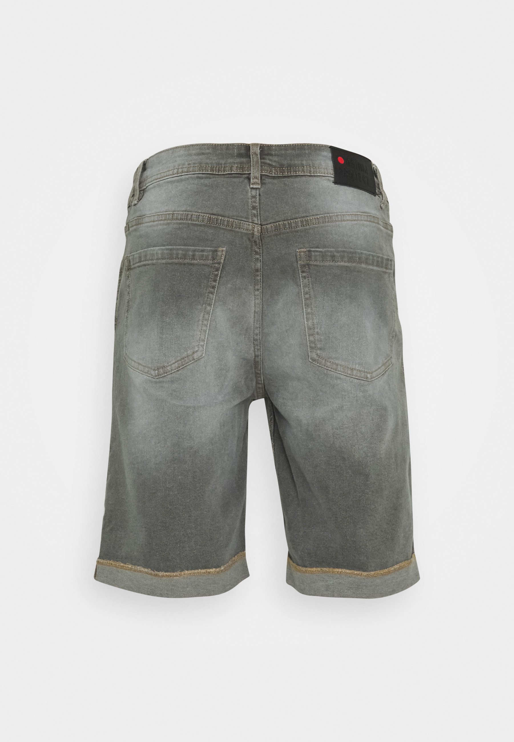 MR. ORANGE - Denim shorts - light grey 