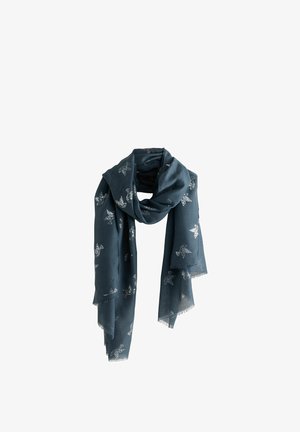 Next, FOIL PRINT LIGHTWEIGHT SCARF . - Sciarpa - grey foil dove print