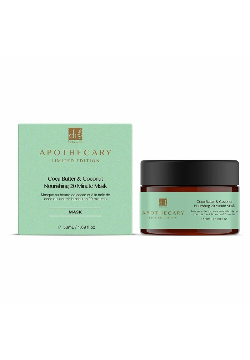 Dr Botanicals - COCA BUTTER & COCONUT NOURISHING 20 MINUTE MASK 50ML - Maseczka, Powiększ