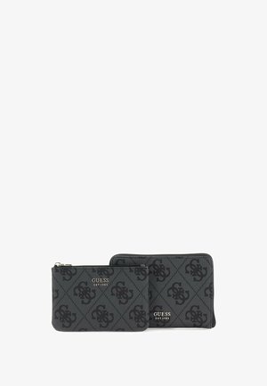 Guess, JEWELRY ORGANIZER & PASSPORT POUCH - Étui pour passeport - coal logo