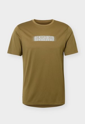 The North Face, 24/7 SEED GRAPHIC - T-shirt de sport - caraway seed