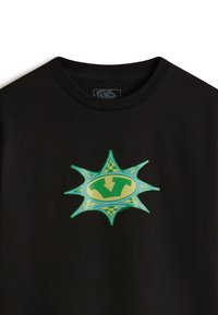 Vans STAR CHECKER - T-shirt med print - black