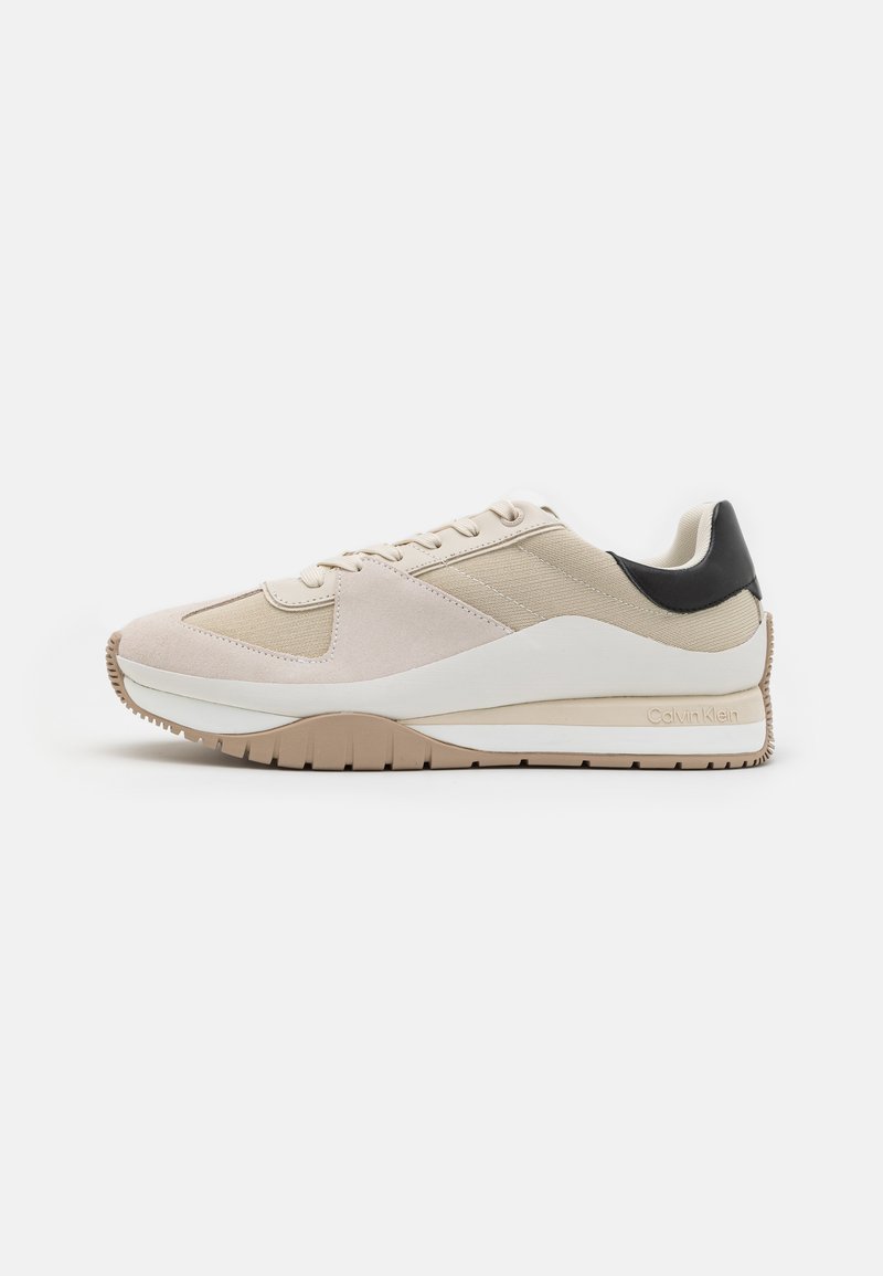 Calvin Klein Trainers - dark ecru/beige - Zalando.co.uk