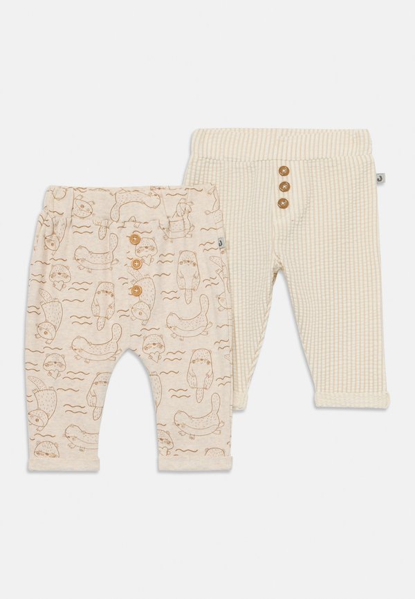 SAROUEL UNISEX 2 PACK - Leggings - Trousers - beige