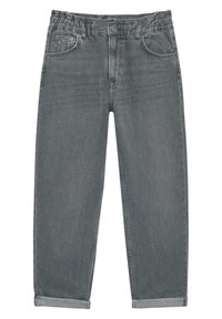 PULL&BEAR Vaqueros rectos - black