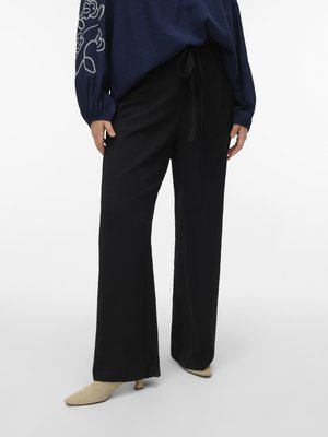 CJADINA - Stoffhose - black