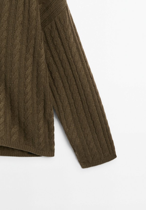 CABLE V-NECK - Jumper4