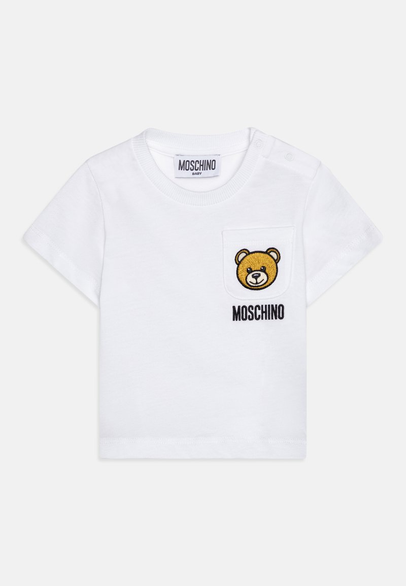 Moschino Baby Unisex Playsuit In Light Beige 1