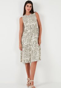 LELA REGULAR FIT - Vapaa-ajan mekko - olive