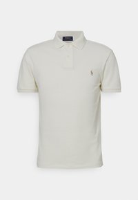 SLIM FIT POLO SHIRT - Polo - parchment cream