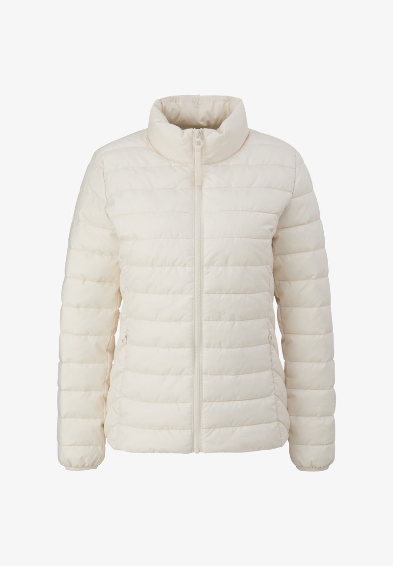 s.Oliver MIT STEHKRAGEN - Winterjas - wollweiß