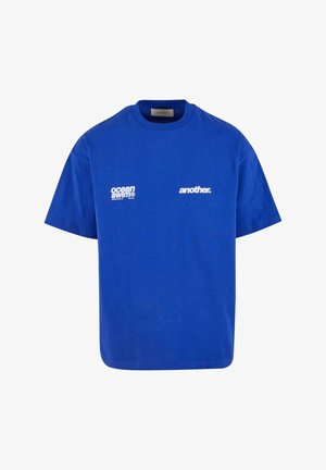 OCEAN SWIM - Nyomott mintás póló - blue