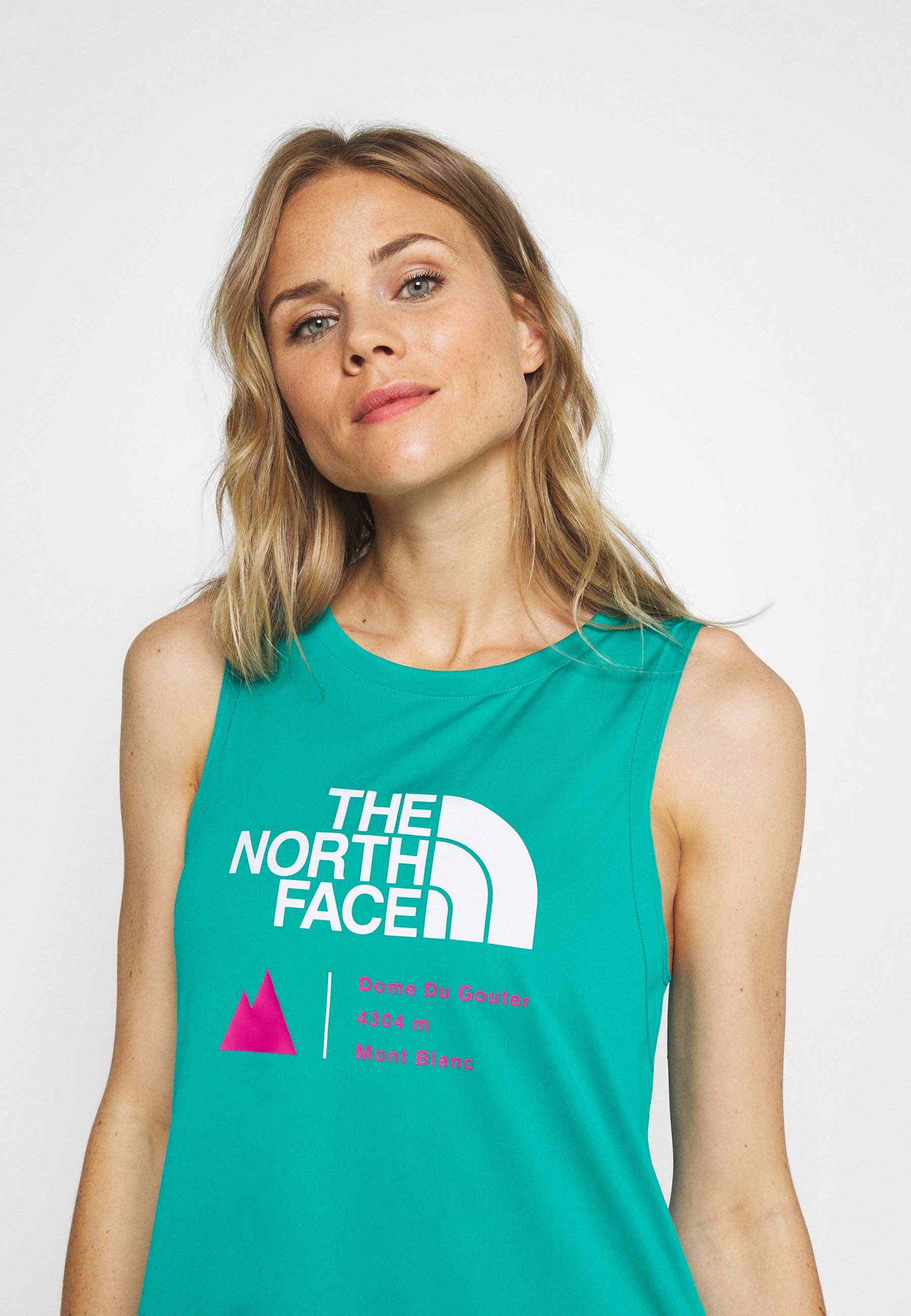The North Face WOMENS GLACIER TANK Treningsskjorter The North Face WOMENS FLEX TANK - Treningsskjorter - lemon