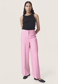 Soaked in Luxury CORINNE WIDE LONG - Nadrágok - pastel lavender