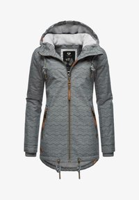 Unselected, grey zig zag