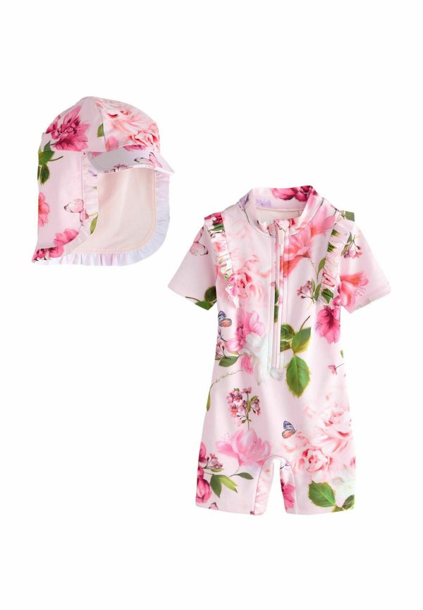 REGULAR FIT - 2 PIECE FLORAL SET - Badeanzug