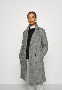 ONLY ONLARABELLA COAT - Casaco clássico - black/cloud dancer