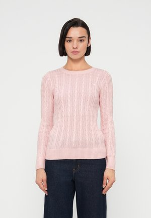 CABLE CREW - Camisola - pink