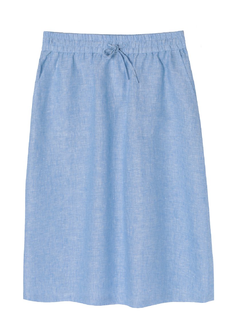 TATUUM A-lijn rok blauw