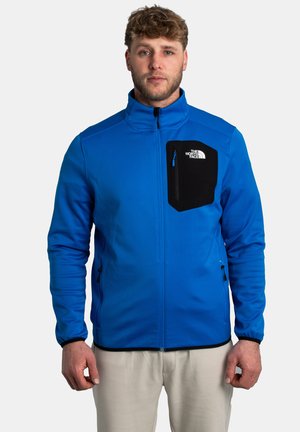 CREST FULL ZIP - Fleece jacket - hero blue /black
